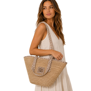 ACCESORIO BOLSO DIARIO STRAW NATURAL