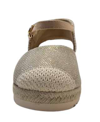 NIÑO ESPARTOS NIÑA TEXTIL ORO