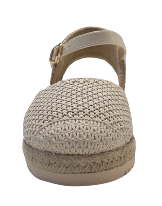 NIÑO ESPARTOS NIÑA TEXTIL BEIGE