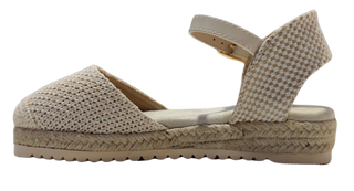 NIÑO ESPARTOS NIÑA TEXTIL BEIGE