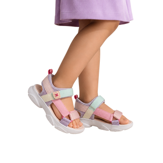NIÑO SANDALIA TEXTIL NUDE