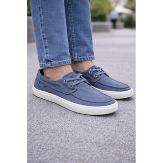 HOMBRE CASUAL ZAPATO CRO TEXTIL NAVY