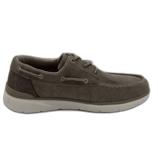 HOMBRE CASUAL ZAPATO CRO TEXTIL TAUPE