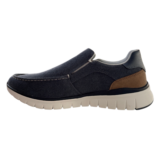 HOMBRE CASUAL ZAPATO CRO TEXTIL NAVY