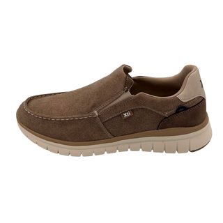 HOMBRE CASUAL ZAPATO CRO TEXTIL TAUPE