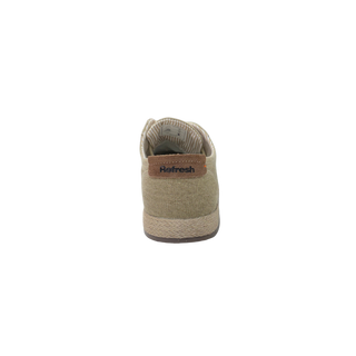 HOMBRE CASUAL ZAPATO LONA BEIGE