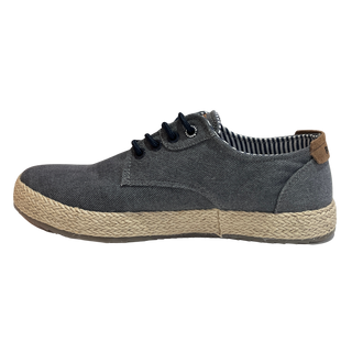 HOMBRE CASUAL ZAPATO CRO LONA NAVY
