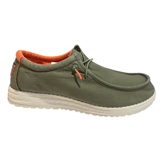 HOMBRE CASUAL ZAPATO CRO LONA KAKI XTI
