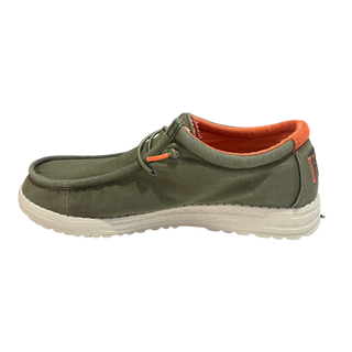 HOMBRE CASUAL ZAPATO CRO LONA KAKI XTI