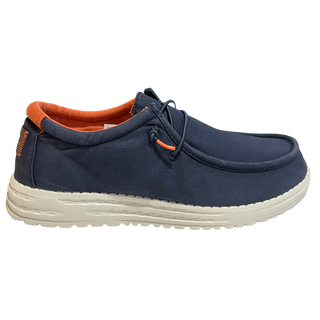 HOMBRE CASUAL ZAPATO CRO LONA NAVY XTI