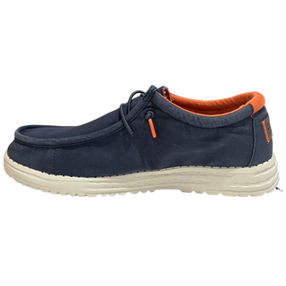 HOMBRE CASUAL ZAPATO CRO LONA NAVY XTI