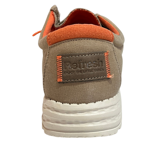 HOMBRE CASUAL ZAPATO CRO LONA TAUPE XTI