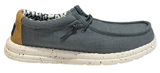 HOMBRE CASUAL ZAPATO CRO LONA NAVY