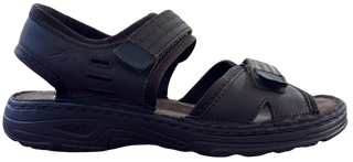 HOMBRE SANDALIA TITAL MARRON NEGRO
