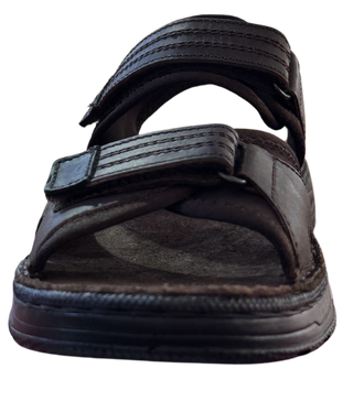 HOMBRE SANDALIA TITAL MARRON NEGRO