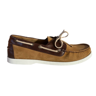 HOMBRE NÁUTICOS ALBION NOBUCK CAMEL/CASTANHO