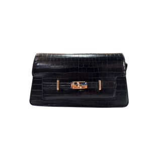 ACCESORIO BOLSOS  CROCO NEGRO
