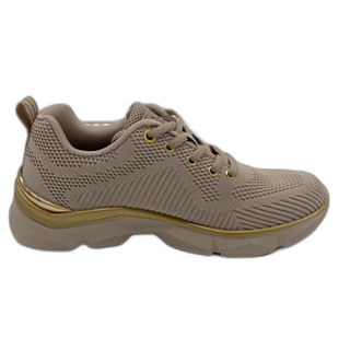 MUJER DEPORTIVA ZAPATO TEXTIL BEIGE 143614