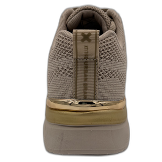 MUJER DEPORTIVA ZAPATO TEXTIL BEIGE 143614