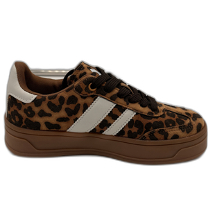 MUJER DEPORTIVA ZAPATO ANTELINA LEOPARDO 143644