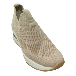 MUJER DEPORTIVA ZAPATO TEXTIL BEIGE