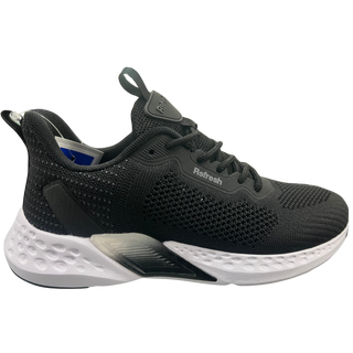 MUJER DEPORTIVA ZAPATO TEXTIL NEGRO