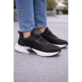 MUJER DEPORTIVA ZAPATO TEXTIL NEGRO