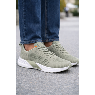 MUJER DEPORTIVA ZAPATO TEXTIL KAKI