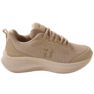 MUJER DEPORTIVA ZAPATO TEXTIL BEIGE