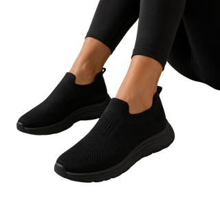MUJER DEPORTIVA ELASTICO NEGRO