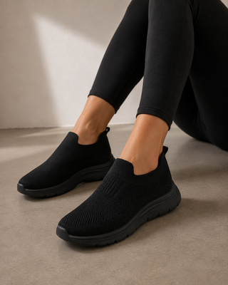 MUJER DEPORTIVA ELASTICO NEGRO