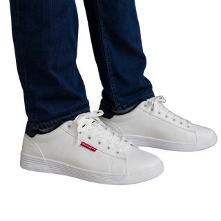 HOMBRE CASUAL SKECHERS BLANCO ENZO