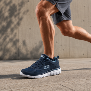 HOMBRE DEPORTIVA SKECHERS CUÑA NAVY SEBA
