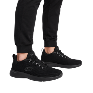HOMEM DESPORTIVO SKECHERS ELÁSTICO PRETO
