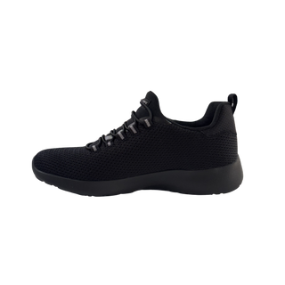 HOMBRE DEPORTIVA SKECHERS  ELASTICA NEGRO