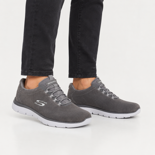 MUJER DEPORTIVA SKECHERS GRIS MARTIN