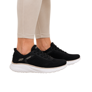 MUJER DEPORTIVA SKECHERS NEGRO MIR