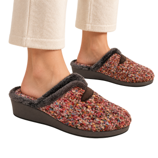 MUJER ZAPATILLAS DE ESTAR POR CASA PLUMA