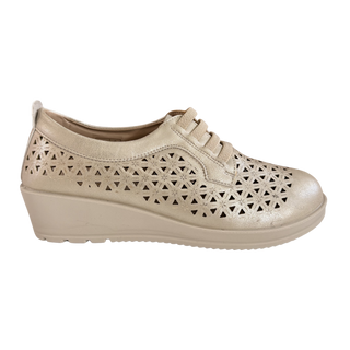 ZAPATO COMODO VELUNA PLATINO SRA 212195