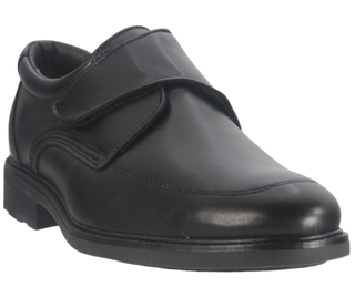 ZAPATO COMODO PIEL BRUNO NEGRO