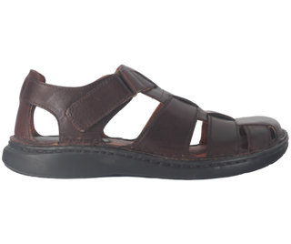 SANDALIA LOLO PIEL MARRÓN CHOCOLATE