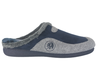 ZAPATILLAS PARA EL HOGAR ALASKA MARINO Y GRIS