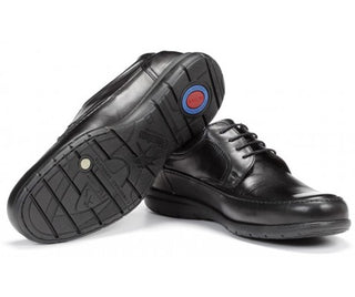 ZAPATO FLUCHOS CORDONES AVE LUCA NEGRO