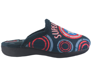 ZAPATILLA PARA EL HOGAR SUAPEL SUPER HEROE MARINO