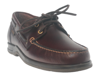 NAUTICO DE PIEL MARRON SEAHORSE