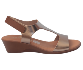 SANDALIA PIEL LÍA CAVA 