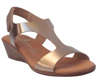 SANDALIA PIEL LÍA CAVA 