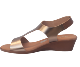 SANDALIA PIEL LÍA CAVA 