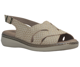 SANDALIA PITILLOS HONEY LAMINADO ORO