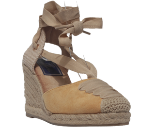 CUÑA ESPARTO CANTAR PLANTILLA MEMORY FOAM AMARILLO/MOSTAZA